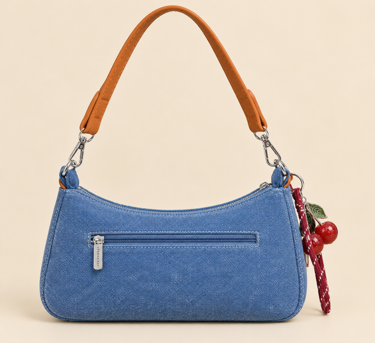 BAGUETTE ATHENA BAG AB37134 - Con Encanto de Cerezas 🍒