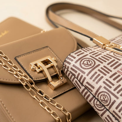 Cartera Bashele X 03 Pzas LJ020 para Mujer