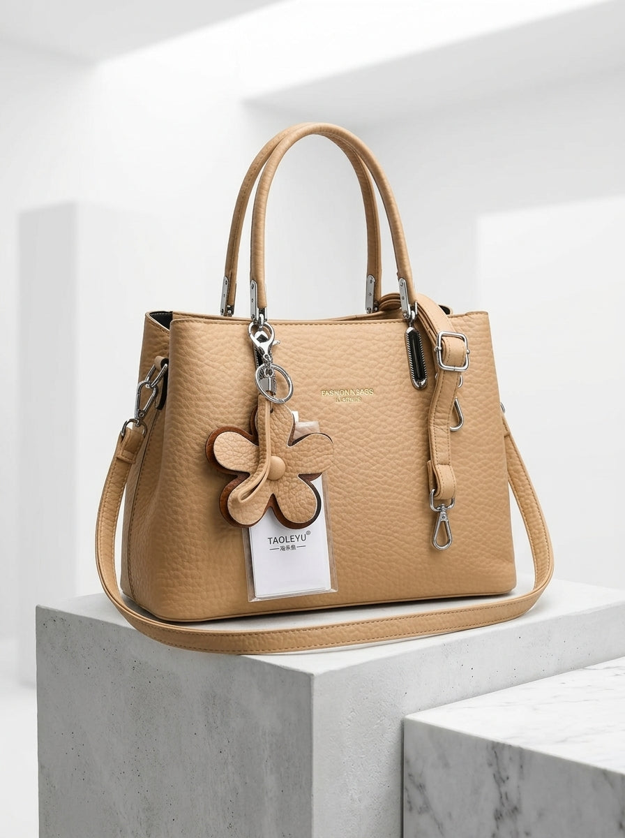 Cartera Fashion Dama 16039 Camel para Mujer