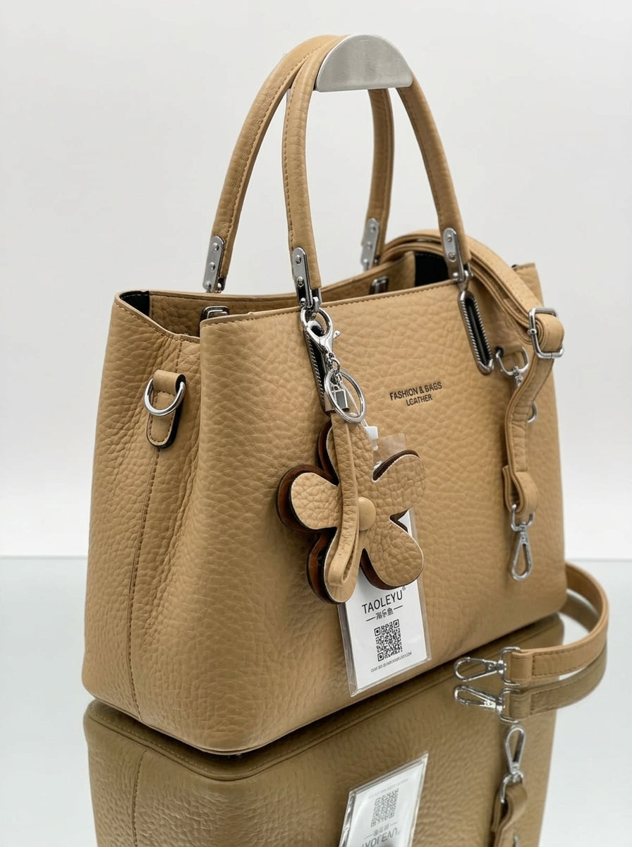 Cartera Fashion Dama 16039 Camel para Mujer