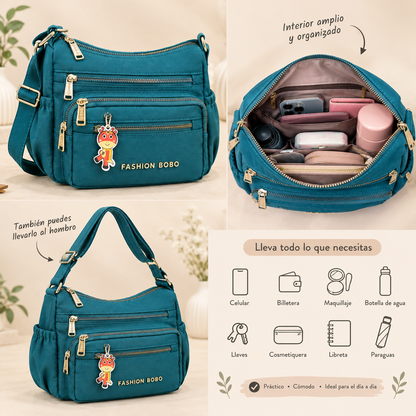 MORRAL BOBO DAMA BO922 - Comodidad y organización