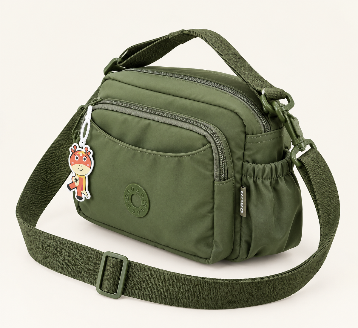 MORRAL BOBO BO908 – Compacto, Práctico y Multibolsillos