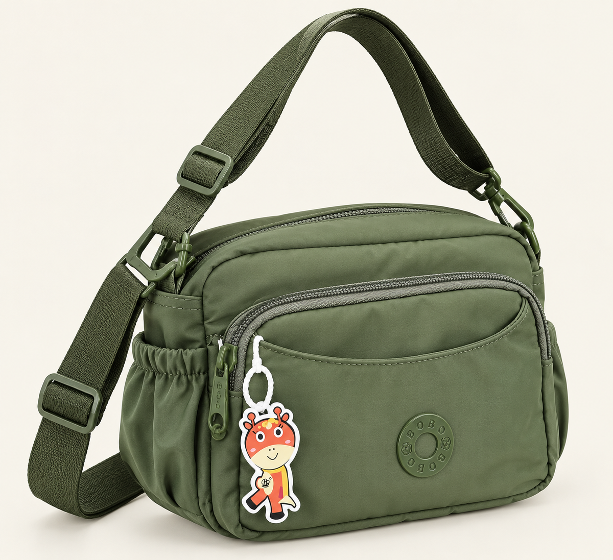 MORRAL BOBO BO908 – Compacto, Práctico y Multibolsillos