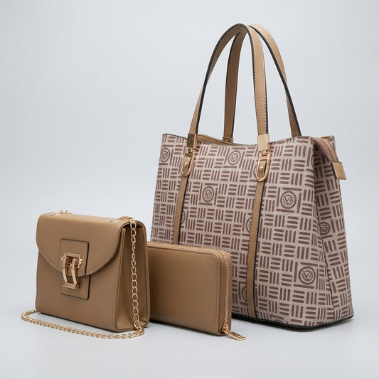 Cartera Bashele X 03 Pzas LJ020 para Mujer