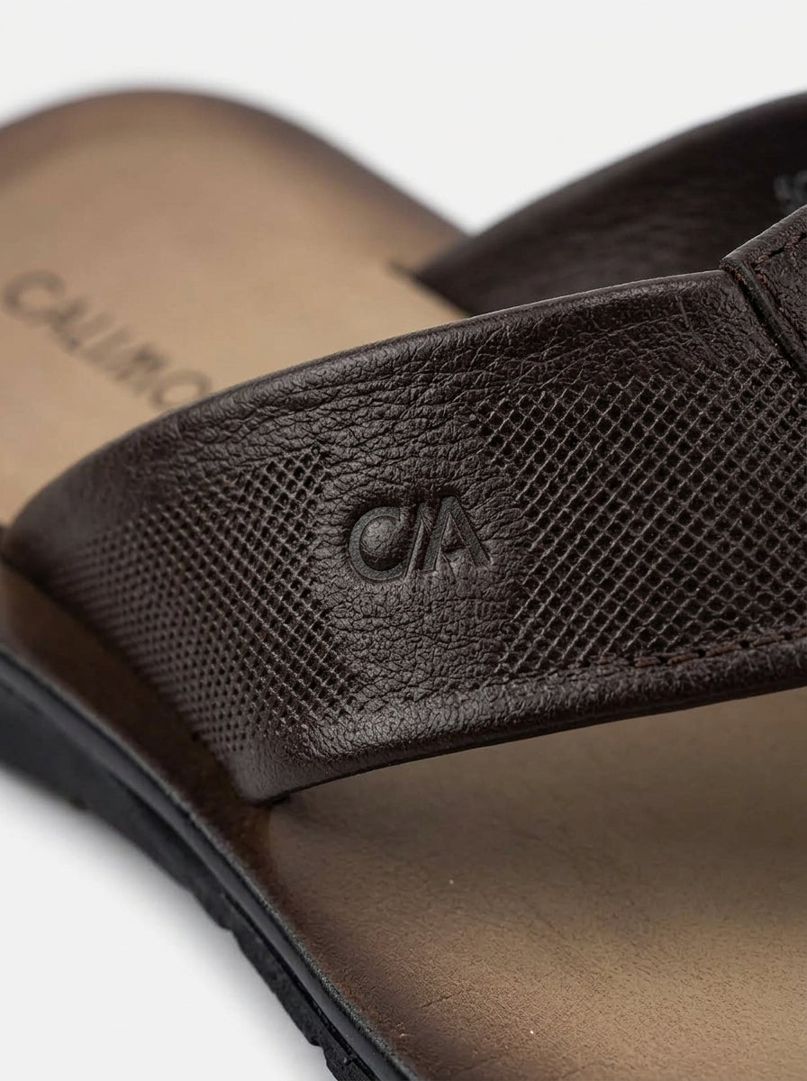 Sandalias de Cuero Calimod CTF001 para Hombre
