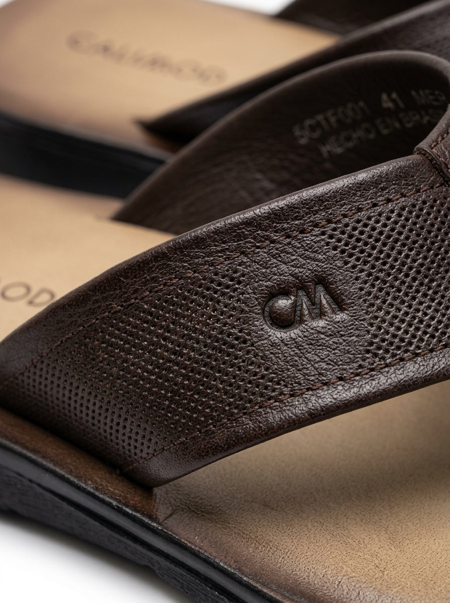Sandalias de Cuero Calimod CTF001 para Hombre
