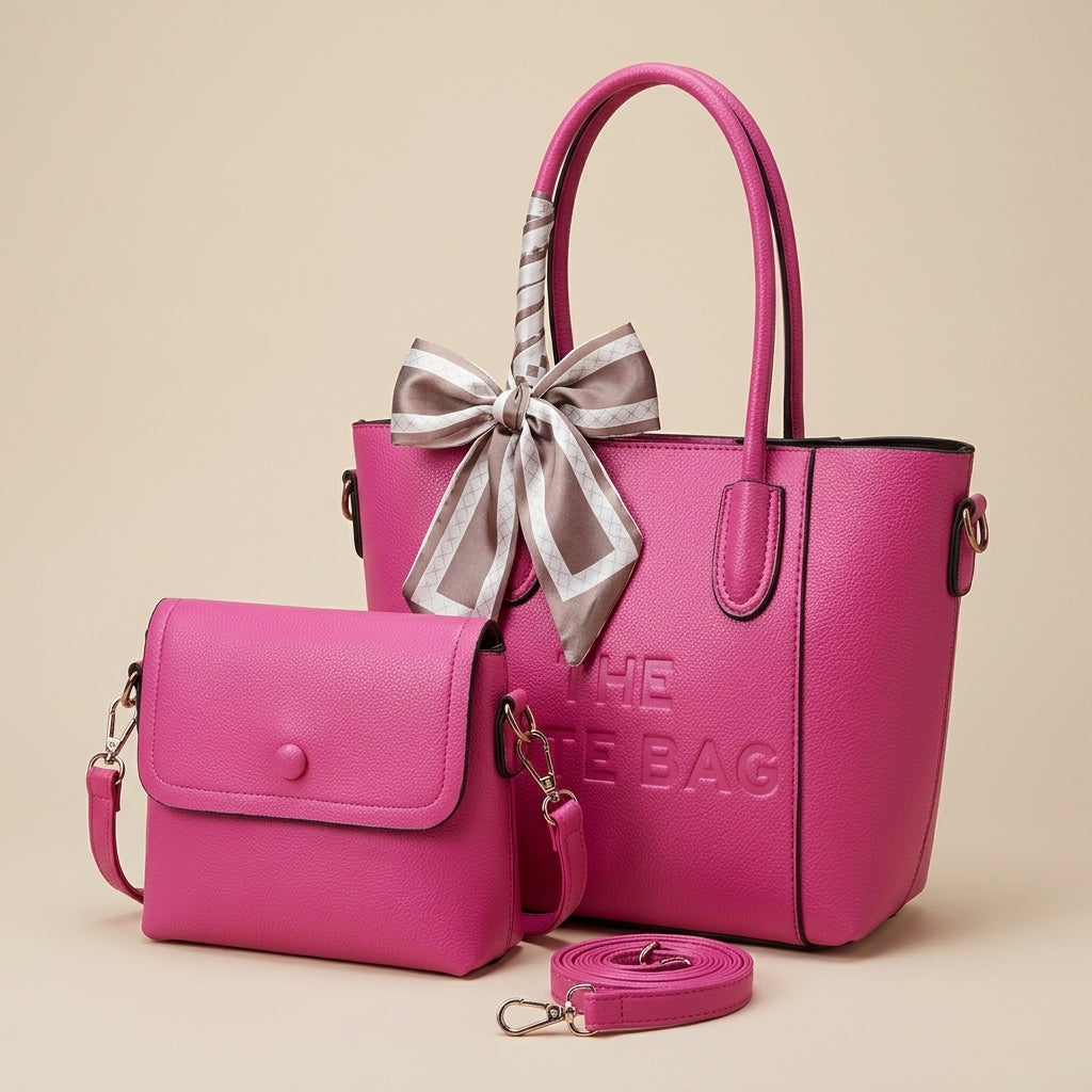 Cartera The Tothe Bag Cuero F05 02 Pzas para Mujer