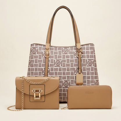 Cartera Bashele X 03 Pzas LJ020 para Mujer