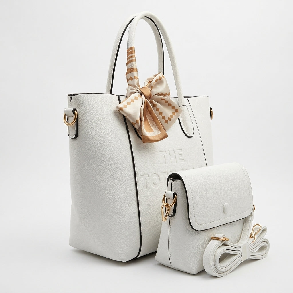 Cartera The Tothe Bag Cuero F05 02 Pzas para Mujer