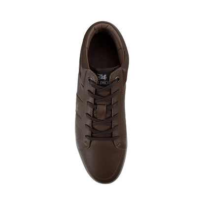 Zapatillas Urbanas de Cuero para Hombre Calimod UIM002 TAN